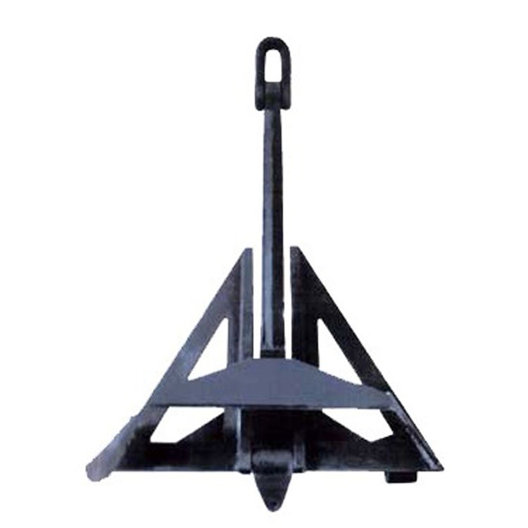 Marine Ship Boat Cast Steel 300KG to 100000KG High Holding Power HHP Flipper Type Delta Anchor